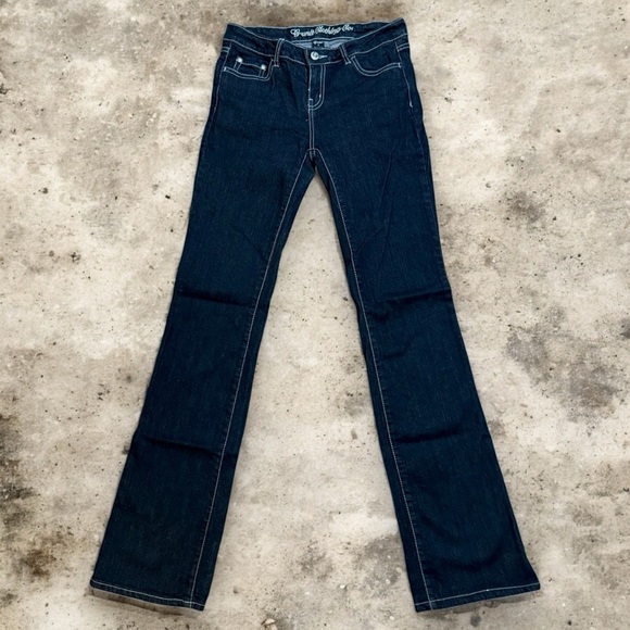 Vintage G Unit Jeans Junior’s Black Stretch Denim Hip Hop Y2K Streetwear Size 3 - Picture 1 of 6